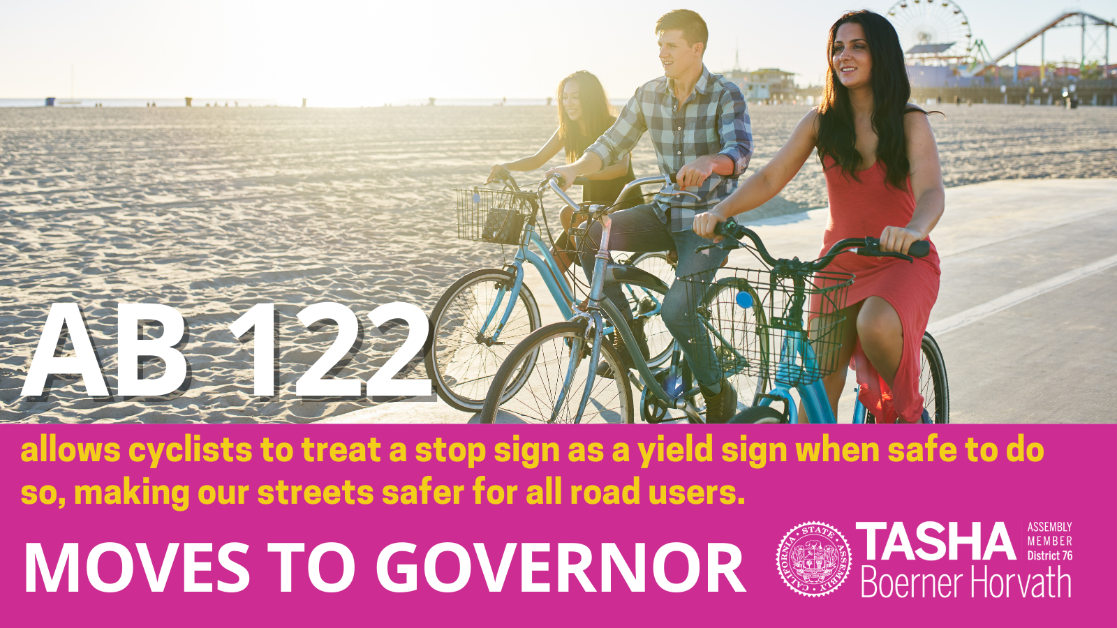 AB 122 Moves to Governor