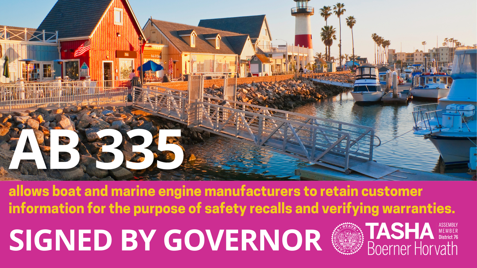 AB 335 Signed by Governor