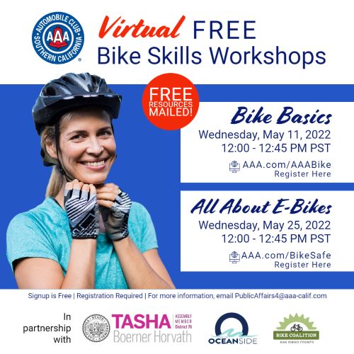 National Bicycle Month Free Bike Workshops