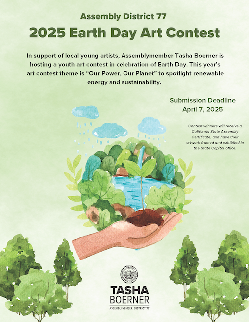 ad77 boerner earth day art contest flyer