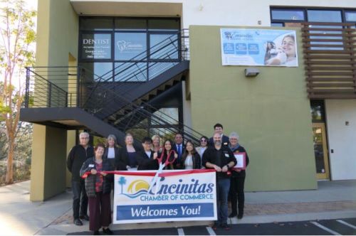 Encinitas Dental Design Ribbon Cutting