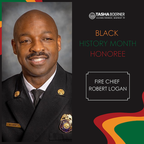 ad77 Fire Chief Robert Logan