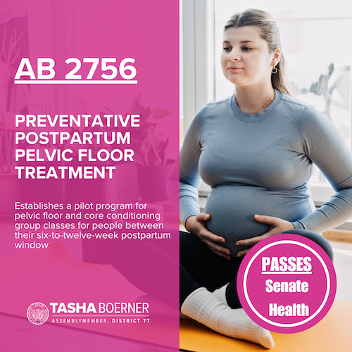 ad77 AB 2756 Passes the Senate Committee on Health