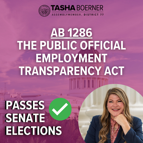 ad77 Boerner The Public Official Employment Transparency Act