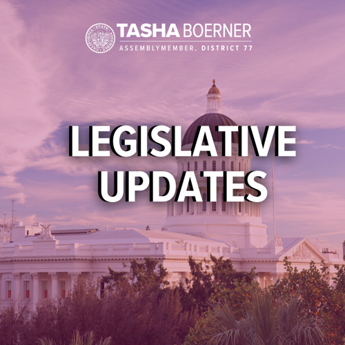 ad77 Boerner Summer Legislative Updates
