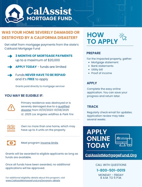 Assemblymember Boerner California Assist Mortgage Fund