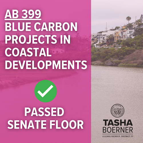 Assemblymember Boerner Blue Coastal Projects