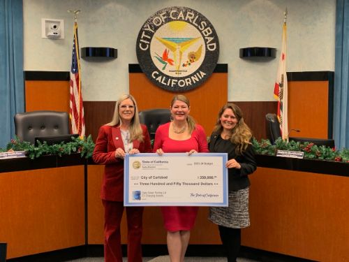 City of Carlsbad Check Presentation