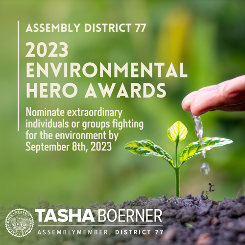 Calling for Nominations: Environmental Hero Awards 2023