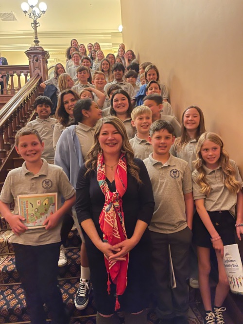 La Costa Heights Elementary School Visits Capitol