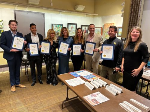 La Jolla Village Merchants Association Swearing-In Ceremony