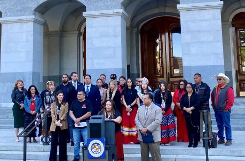 ad77 Missing and Murdered Indigenous People Press Conference