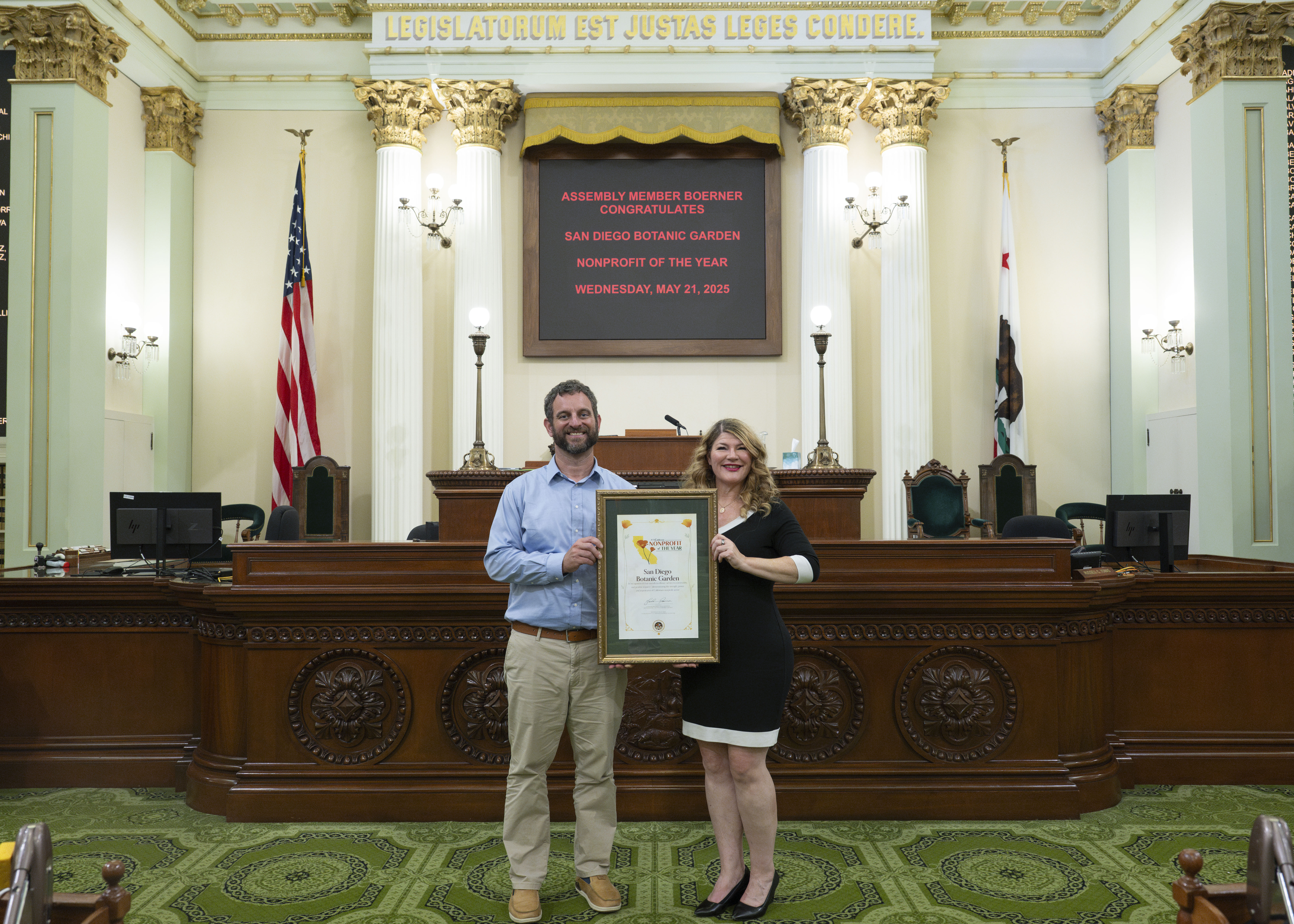 Assemblymember Boerner honors nonprofit of the year