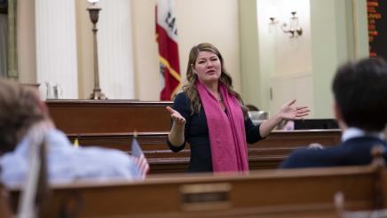Pacific Ridge High School Visit to the Assembly Floor