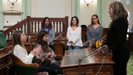 Flora Vista Elementary School Visit to the Assembly
