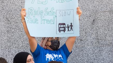 AB 610 Student Transit Funding Rally