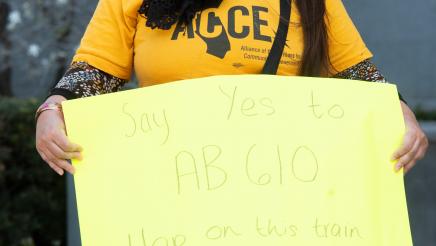 AB 610 Student Transit Funding Rally