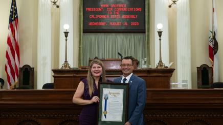 Mark Greatrex Welcomed to the Assembly