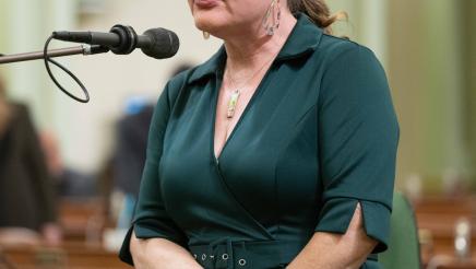 Assemblymember Boerner Hosts Guests on the Floor