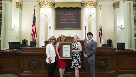Nonprofit of the Year Recognition on Assembly Floor