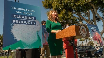 AB 823 Ban on Toxic Plastic Microbeads Press Conference