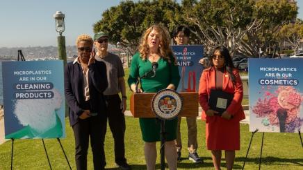 AB 823 Ban on Toxic Plastic Microbeads Press Conference