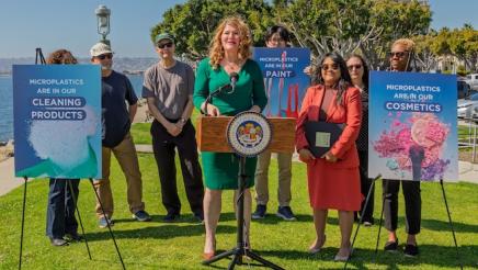 AB 823 Ban on Toxic Plastic Microbeads Press Conference