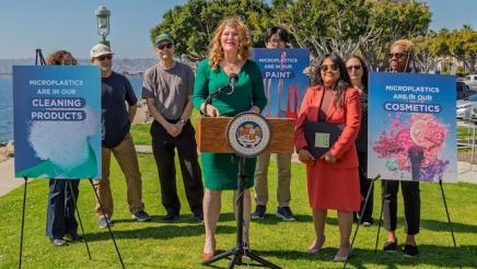 AB 823 Ban on Toxic Plastic Microbeads Press Conference