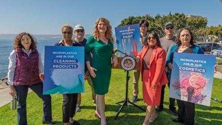 AB 823 Ban on Toxic Plastic Microbeads Press Conference